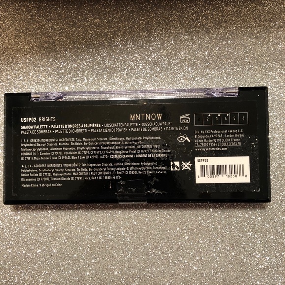 BN! Sealed! NYX Ultimate Edit Eyeshadow π¨ Brights - Picture 4 of 4